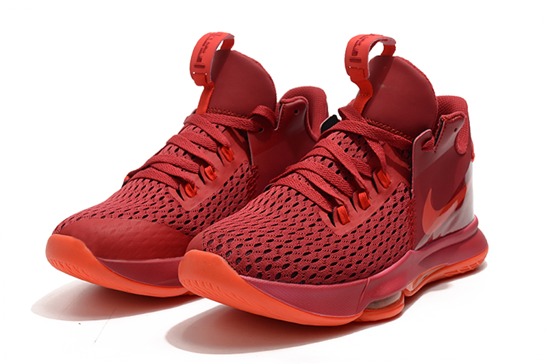 2020 Nike LeBron James Witness 5 Wine Red